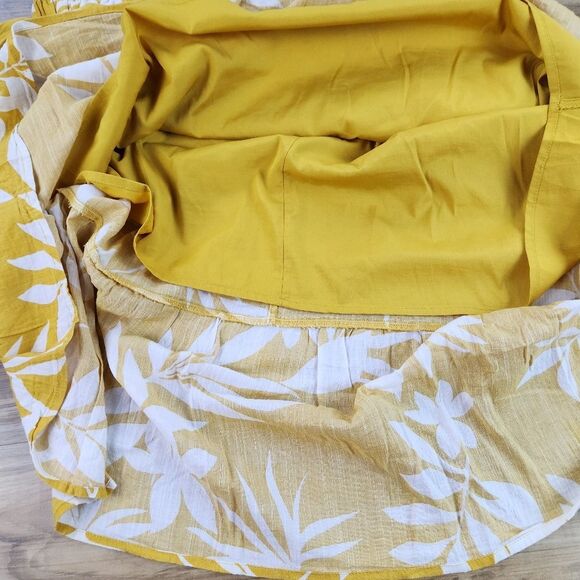 🍑Old Navy Mustard Yellow Adjustable Strap Sleeveless Dress Size 2X - Picture 9 of 12